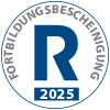Siegel über die Fortbildungsbescheinigung 2025